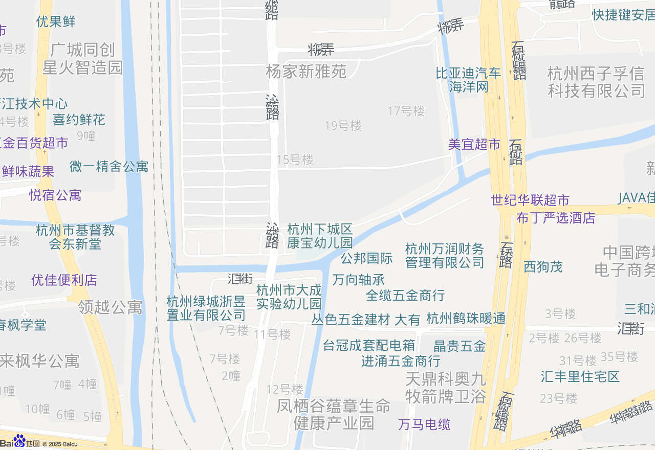 金通数字经济科创园位置及周边道路地图